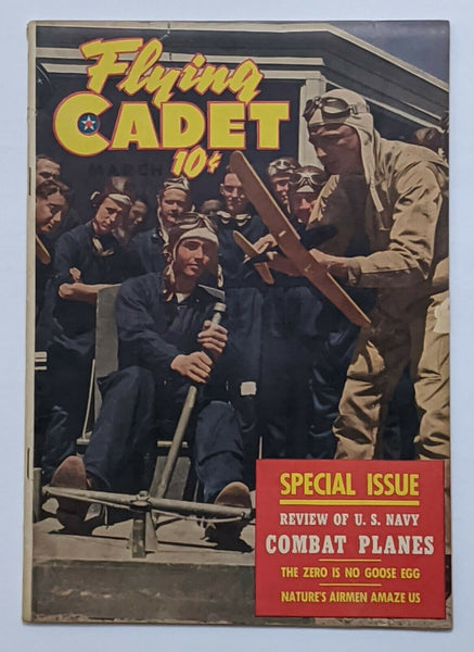 Flying Cadet Vol 2 No 3 (Mar 1944, St. John) VG- 3.5