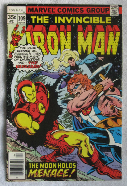 Iron Man #109 (Apr 1978, Marvel) 1st app New Crimson Dynamo VF 8.0