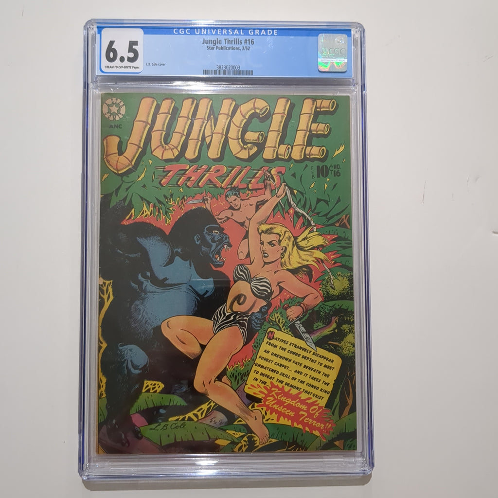 Jungle Thrills #16 CGC 6.5