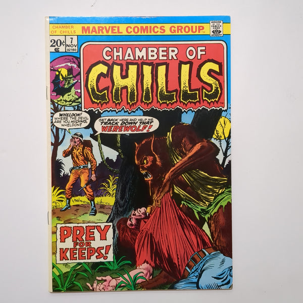 Chamber of Chills #7 VF- 7.5