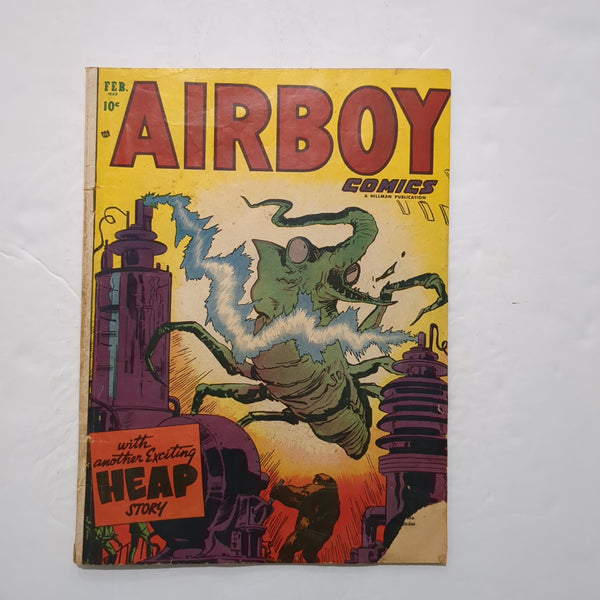 Airboy Vol 10 No 1 VG- 3.5