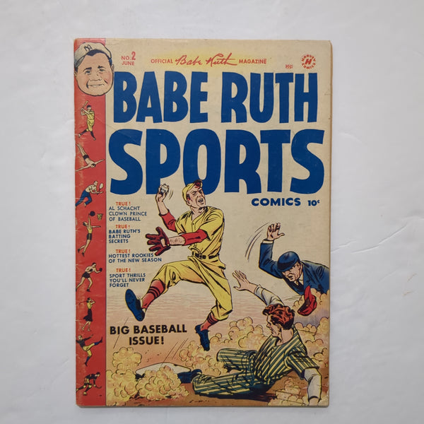 Babe Ruth Sports Comics #2 VG/FN 5.0