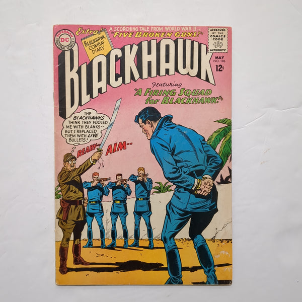 Blackhawk #196 VG- 3.5