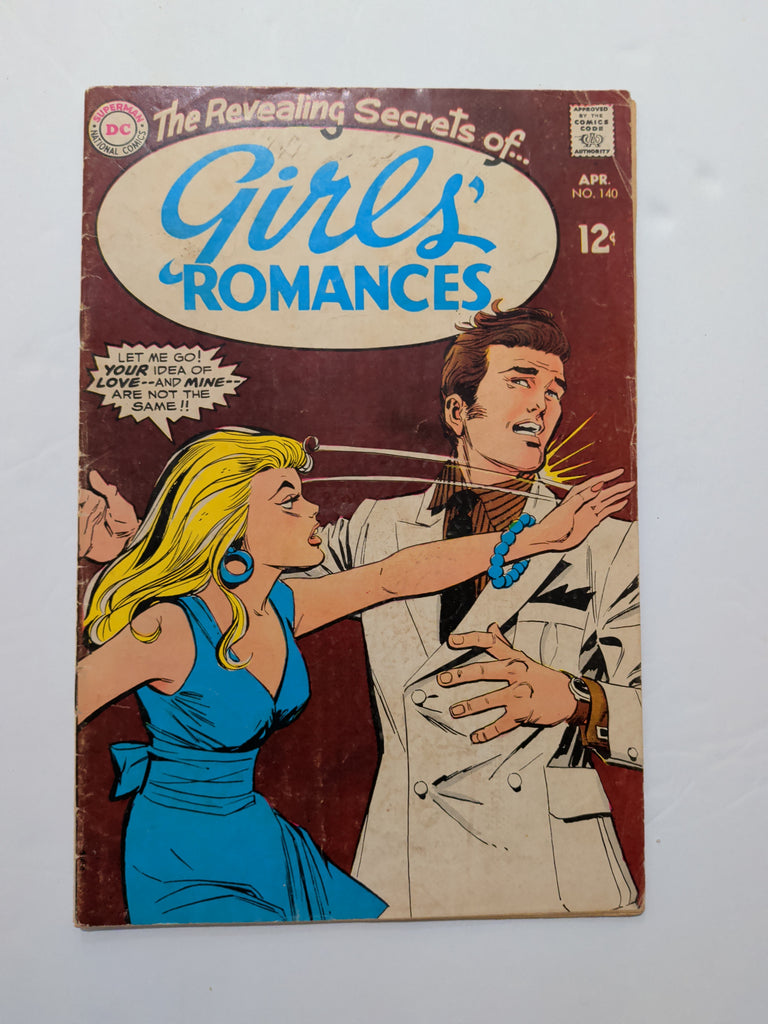 Girls' Romances #140 (DC, Apr 1969) VG 4.0