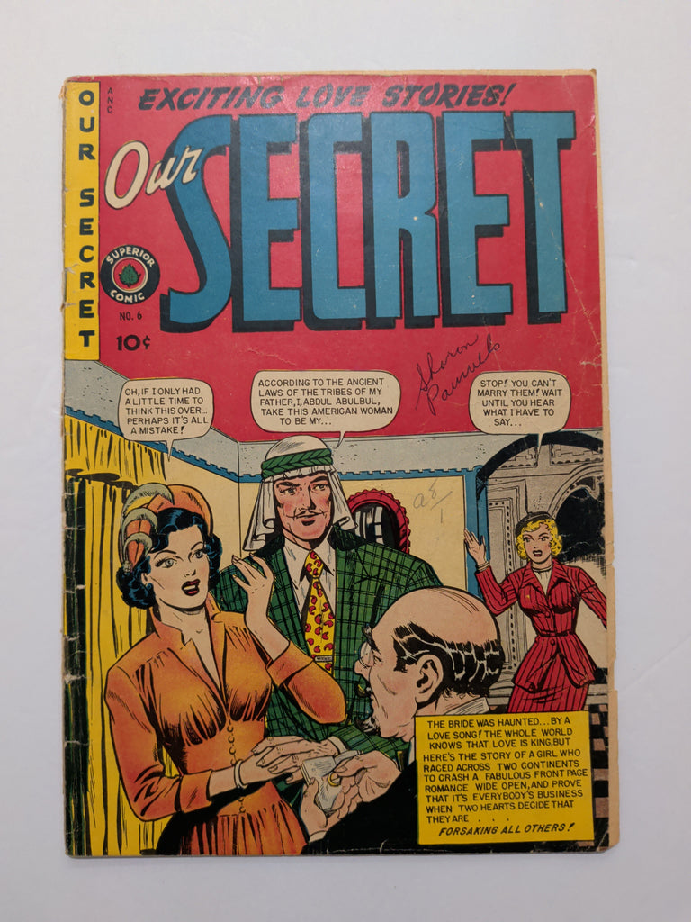 Our Secret #6 (Superior, Mar 1950) Good 2.0