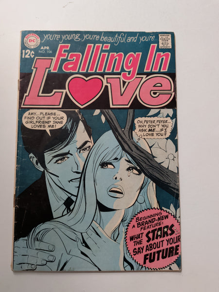 Falling In Love #106 (DC, Apr 1969) VG 4.0