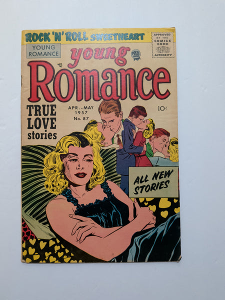 Young Romance #87 (Prize, May 1957) VG/FN 5.0 Joe Simon cover