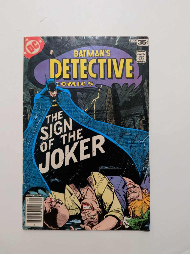 Detective Comics #476 (DC Apr 1978) Good+ 2.5 DC Questionnaire insert
