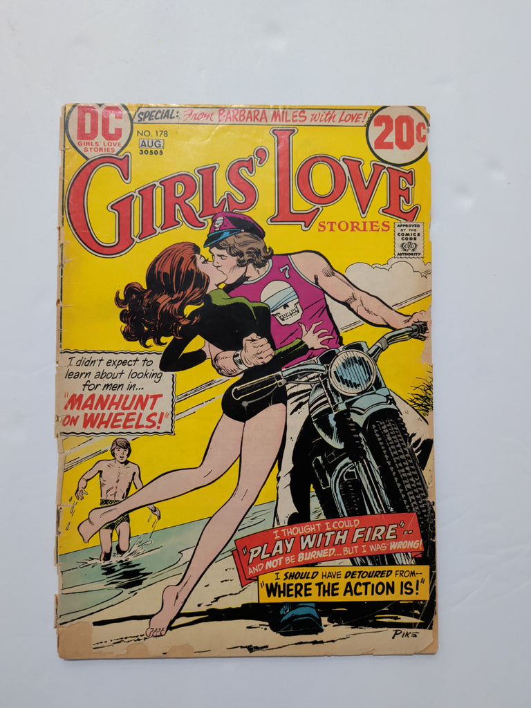 Girls' Love #178 (DC, Aug 1973) Good- 1.8 Jay Scott Pike classic cover