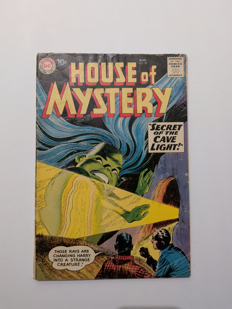 House of Mystery #89 (DC, Aug 1959) Good+ 2.5