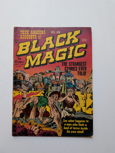 Black Magic Vol 1 No 2 (Prize, Jan 1951) VG+ 4.5 Simon and Kirby