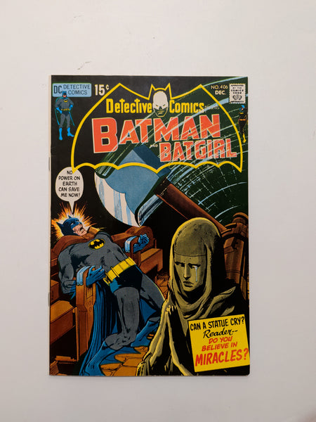 Detective Comics #406 (DC Dec 1970) VF 8.0 1st app Dr Darrk