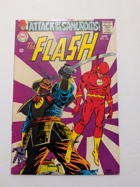 Flash #181 (DC, Aug 1968) VF- 7.5