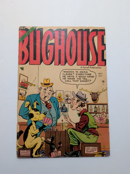 Bughouse #4 (Ajax, Oct 1954) VG+ 4.5