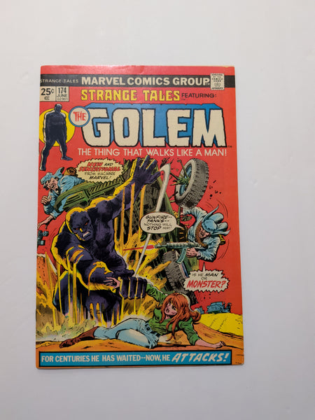 Strange Tales #174 (Marvel, Jun 1974) VF- 7.5