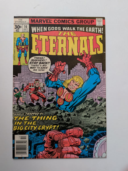 The Eternals #16 (Marvel, Oct 1977) VF+ 8.5