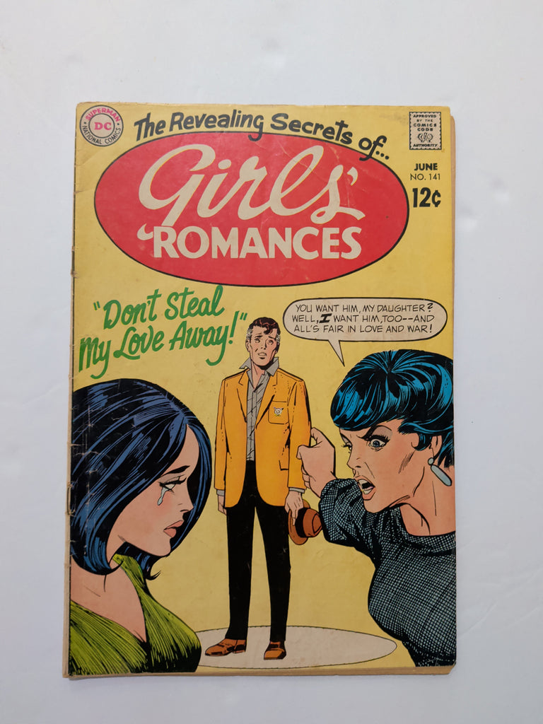 Girls' Romances #141 (DC, Jun 1969) G/VG 3.0