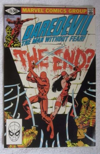 Daredevil #175 (Oct 1981, Marvel) Elektra app Frank Miller High Grade VF/NM 9.0