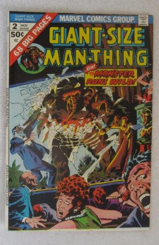 Giant-Size Man-Thing #2 (Nov 1974, Marvel) Buscema art High Grade VF+ 8.5
