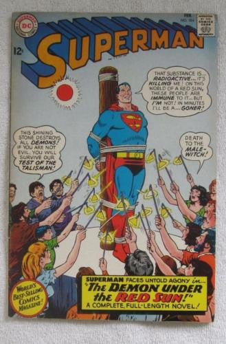 Superman #184 (Feb 1966, DC) Curt Swan pencils Fine- 5.5