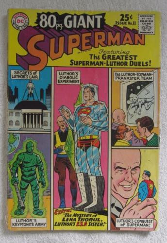 80 Page Giant Magazine #11 Superman (Jun 1965, DC) Curt Swan pencils VG 4.0