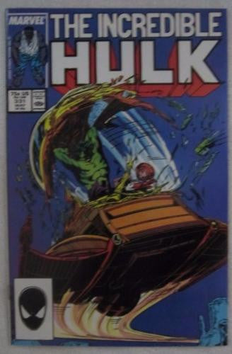 The Incredible Hulk #331 (May 1987, Marvel) Grey Hulk begins High Grade NM 9.2