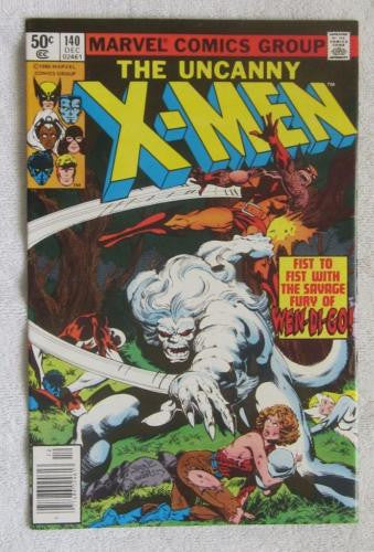 The X-Men #140 (Dec 1980, Marvel) Alpha Flight app Byrne pencils  VF/NM 9.0