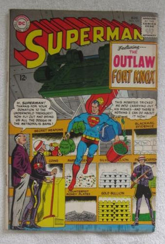 Superman #179 (Aug 1965, DC) Curt Swan pencils VG 4.0