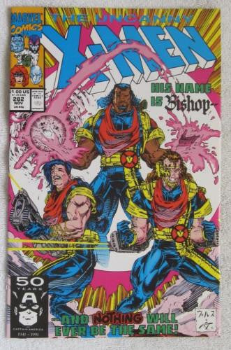The Uncanny X-Men #282 (Nov 1991, Marvel) 1st brief app Bishop VF/NM 9.0