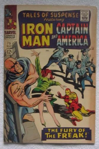 Tales of Suspense #75 (Mar 1966, Marvel) Key issue 1st app Sharon Carter FN 6.0