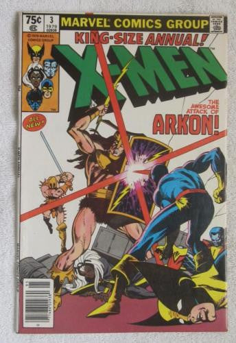 X-Men Annual #3 (1979, Marvel) Frank Miller pencils High Grade VF 8.0