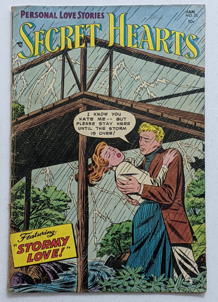Secret Hearts #25 (Jan 1955, DC) Good 2.0