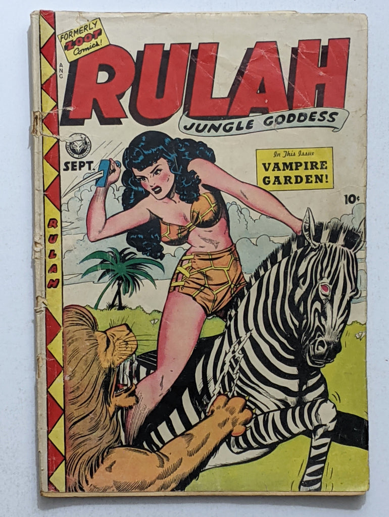 Rulah Jungle Godess #18 (Sept 1948, Fox) Good 2.0 Jack Kamen cover