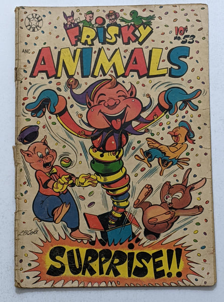 Frisky Animals #53 (Mar 1953, Star) Good 2.0 L.B. Cole cover