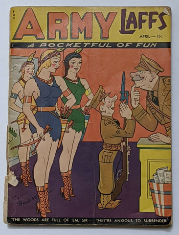 Army Laffs #2 (April 1941) Good- 1.8