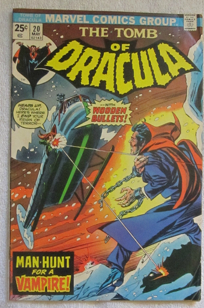 Tomb of Dracula #20 (May 1974, Marvel) VG- 3.5