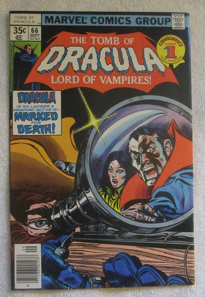 Tomb of Dracula #66 (Sep 1978, Marvel) High Grade VF+ 8.5