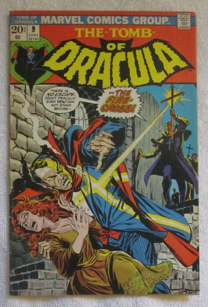 Tomb of Dracula #9 (Jun 1973, Marvel) FN- 5.5