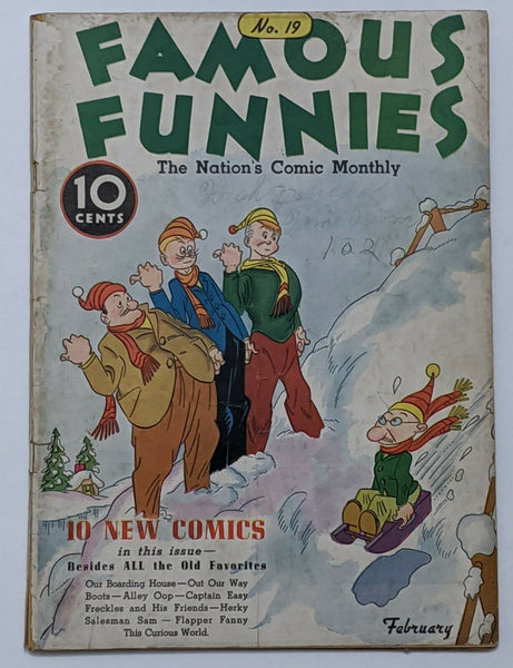 Famous Funnies #19 (Feb 1936, Eastern Color) G/VG 3.0