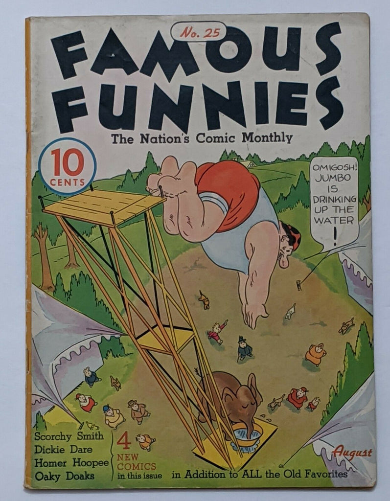 Famous Funnies #25 (Aug 1936, Eastern Color) FN- 5.5