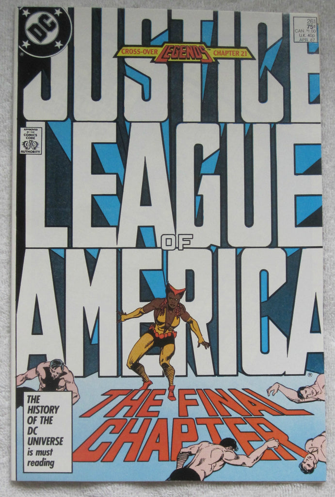Justice League of America #261 (Apr 1987, DC) Last Issue NM 9.2