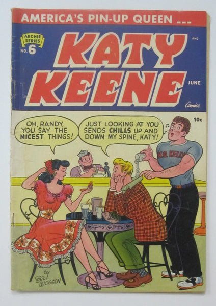 Katy Keene #6 (Jun 1952, Archie) VG 4.0