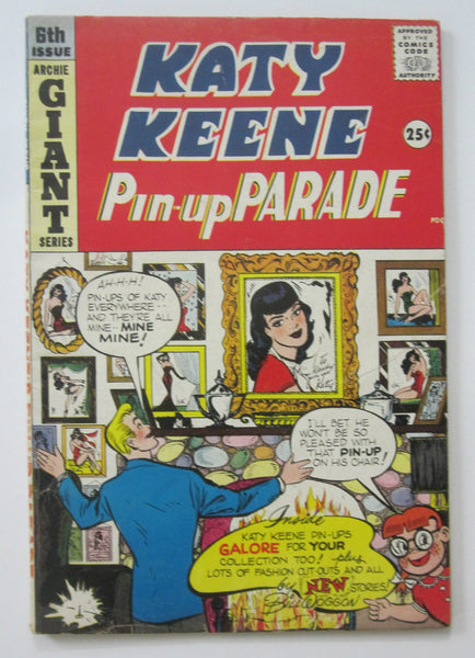 Katy Keen Pin-Up Parade #6 (Spring 1949, Archie) VG/FN 5.0