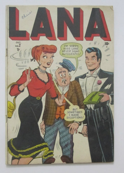 Lana #2 (Oct 1948, Marvel) Harvey Kurtzman "Hey Look" VG 4.0