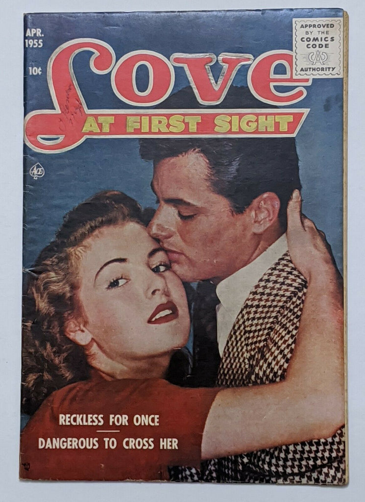 Love At First Sight #34 (Apr 1955, Ace) VG/FN 5.0 Photo cover