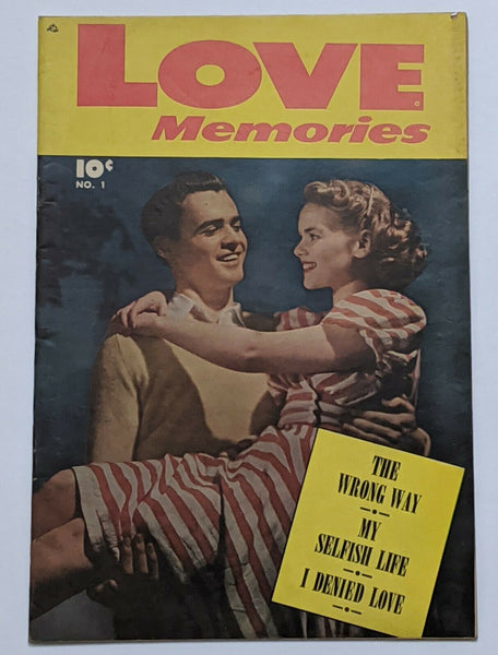 Love Memories #1 (1949 Fawcett) FN 6.0