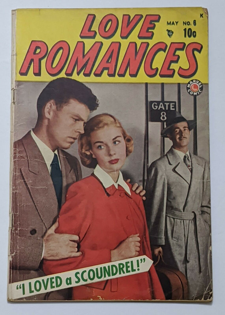 Love Romances #6 (May 1949, Timely) VG- 3.5 Pre-Code Romance