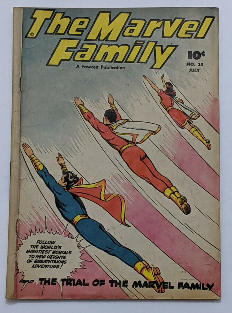 Marvel Family #25 (Jul 1948, Fawcett) G/VG 3.0 Schaffenberger and Moldoff art