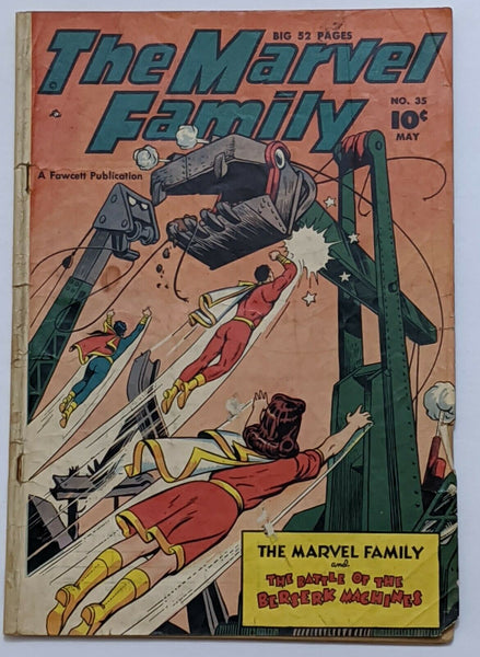 The Marvel Family #35 (May 1949, Fawcett) Good 2.0 Kurt Schaffenberger art