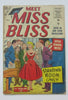 Meet Miss Bliss #4 (Nov 1955, Atlas) G/VG 3.0